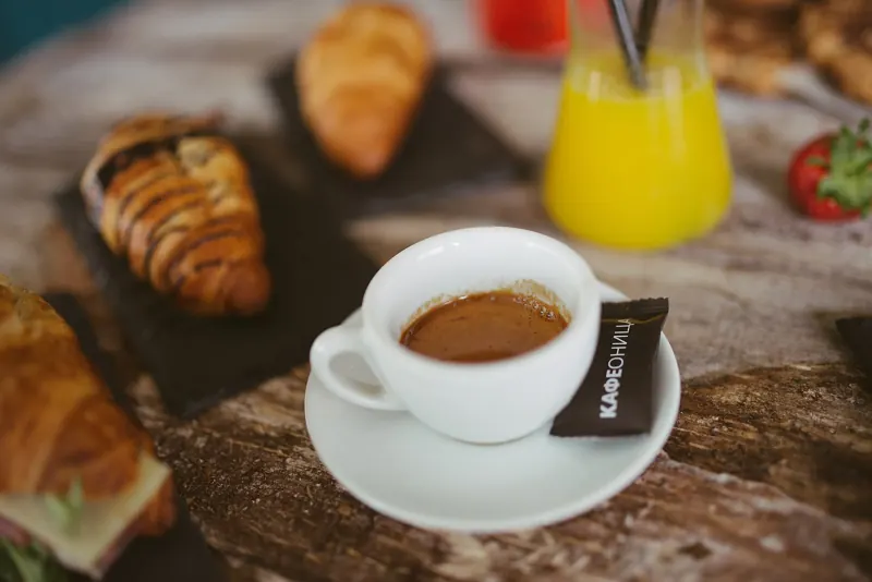 Kaffee und Gebäck